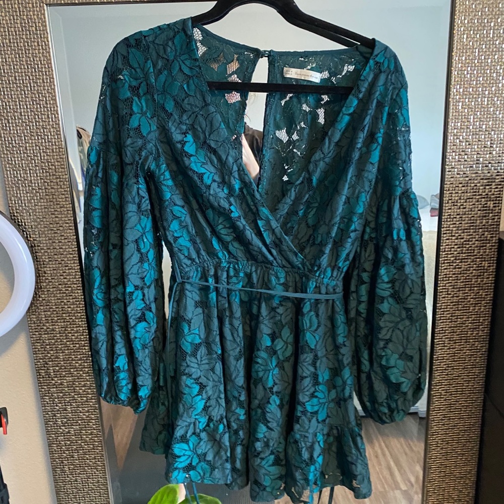 Jaus Maze Dress - Teal